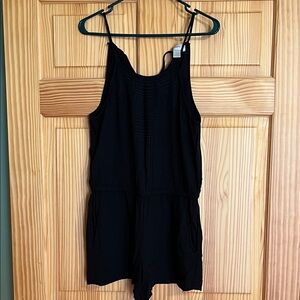 Women’s Loft black romper/cover up